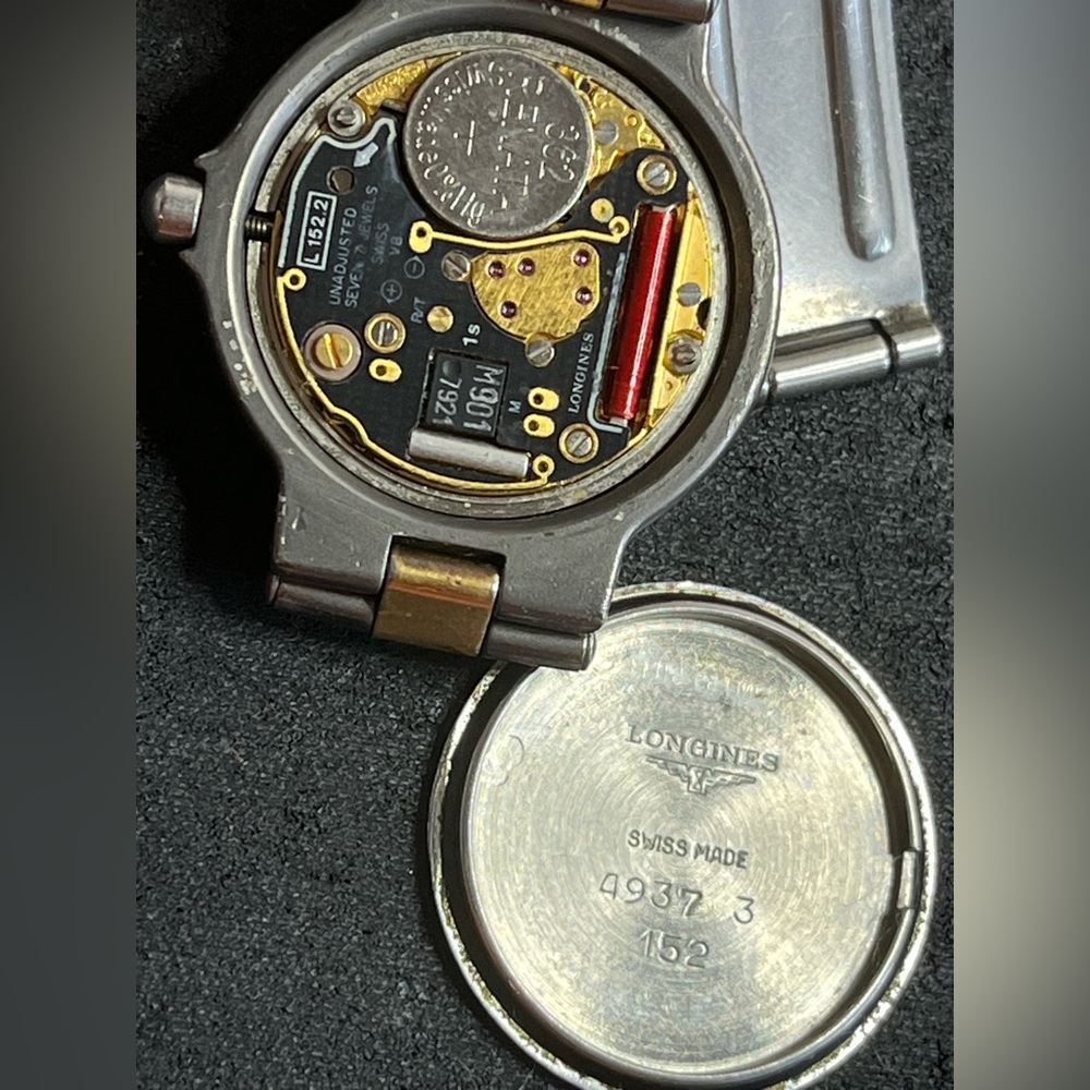 Longines Conquest Ti Quartz 1992 TITANIUM ladies watch. - Picture 13 of 14